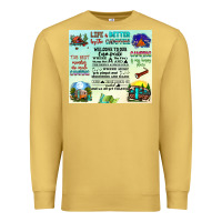 Antique Gold life is better by the campfire Premium Sweatshirt - JahusDesignShop