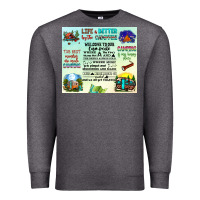 Charcoal Heather life is better by the campfire Premium Sweatshirt - JahusDesignShop