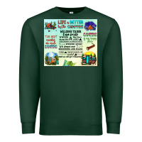 Sports Green life is better by the campfire Premium Sweatshirt - JahusDesignShop