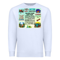 White life is better by the campfire Premium Sweatshirt - JahusDesignShop
