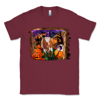 Burgundy longhorn cow halloween Classic Tee - RanaPortraitStore