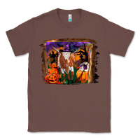 Chestnut longhorn cow halloween Classic Tee - RanaPortraitStore