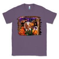 Lavender longhorn cow halloween Classic Tee - RanaPortraitStore