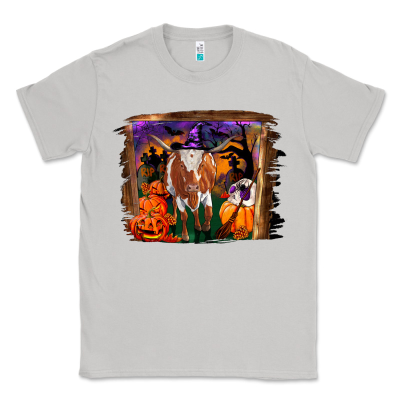Longhorn Cow Halloween Classic Tee by RanaPortraitStore | Teevron