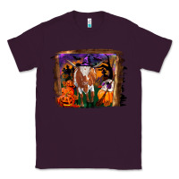 Plum longhorn cow halloween Classic Tee - RanaPortraitStore