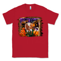 Red longhorn cow halloween Classic Tee - RanaPortraitStore