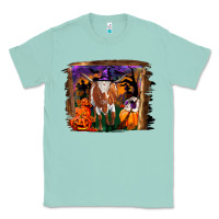 Seafoam longhorn cow halloween Classic Tee - RanaPortraitStore