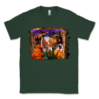 Sports Green longhorn cow halloween Classic Tee - RanaPortraitStore