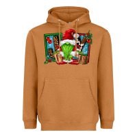 Meerkat joy green gnomes Heavyweight Hoodie - FaDigitalArtStudio