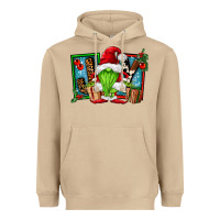 Mushroom joy green gnomes Heavyweight Hoodie - FaDigitalArtStudio