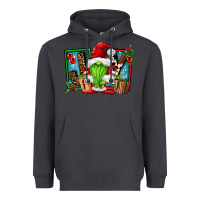 Smoke joy green gnomes Heavyweight Hoodie - FaDigitalArtStudio