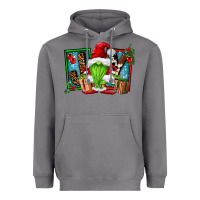Storm joy green gnomes Heavyweight Hoodie - FaDigitalArtStudio