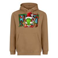 Toasted Coconut joy green gnomes Heavyweight Hoodie - FaDigitalArtStudio