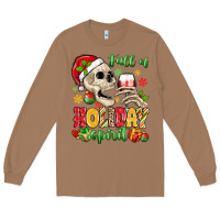 Toasted Coconut full of holiday spirit Long Sleeve Tee - MaliasSmallBusiness