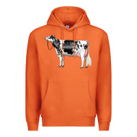 Carrot Holstein Dairy Cow Premium Hoodie - LillyAllenDesigns