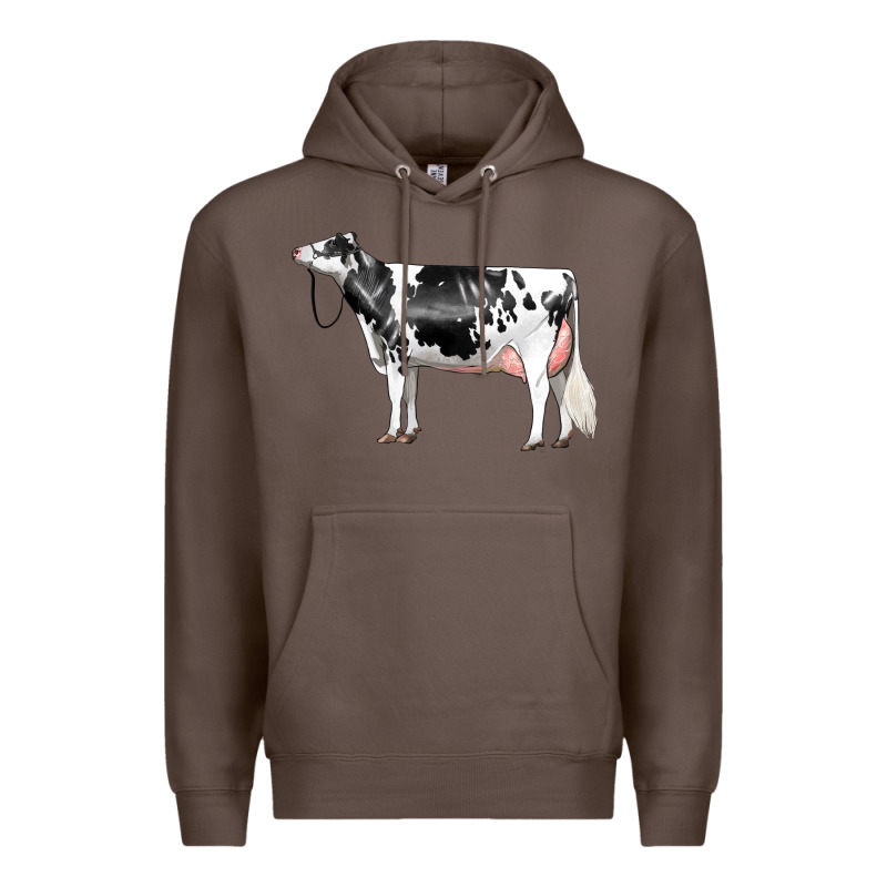 Holstein Dairy Cow Premium Hoodie by LillyAllenDesigns | Teevron