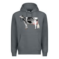 Rock Holstein Dairy Cow Premium Hoodie - LillyAllenDesigns