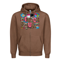 Chestnut office squad Zipper Hoodie - Zillion Design Studio