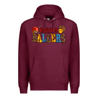 Burgundy raising ballers Premium Hoodie - AdoDesignShop