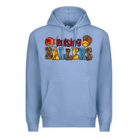 Colony Blue raising ballers Premium Hoodie - AdoDesignShop