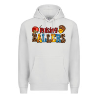 Dove Grey raising ballers Premium Hoodie - AdoDesignShop