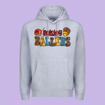 Raising Ballers Premium Hoodie Designed By Adodesignshop