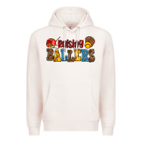 Pale Pink raising ballers Premium Hoodie - AdoDesignShop