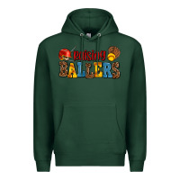 Sports Green raising ballers Premium Hoodie - AdoDesignShop