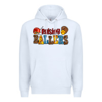 White raising ballers Premium Hoodie - AdoDesignShop