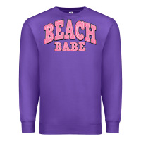 Purple beach babe Premium Sweatshirt - JahusDesignShop