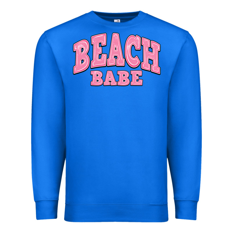 Beach Babe Premium Sweatshirt by JahusDesignShop | Teevron