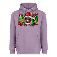 Lavender joy afro santa gnomes Heavyweight Hoodie - FaDigitalArtStudio