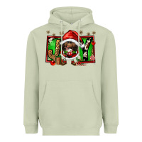 Matcha joy afro santa gnomes Heavyweight Hoodie - FaDigitalArtStudio