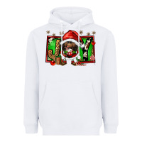 White joy afro santa gnomes Heavyweight Hoodie - FaDigitalArtStudio