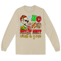 Mushroom ho ho holy shit what a year Long Sleeve Tee - MaliasSmallBusiness