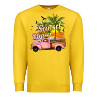 Lemon sunset chaser Premium Sweatshirt - JahusDesignShop