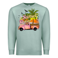 Seafoam sunset chaser Premium Sweatshirt - JahusDesignShop