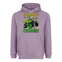 Lavender st patricks shamrock crusher Heavyweight Hoodie - Neo Western
