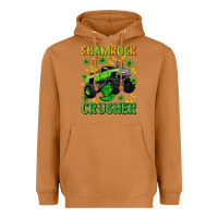 Meerkat st patricks shamrock crusher Heavyweight Hoodie - Neo Western