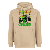 Mushroom st patricks shamrock crusher Heavyweight Hoodie - Neo Western