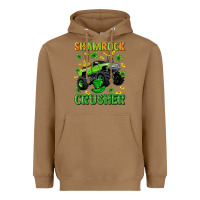 Toasted Coconut st patricks shamrock crusher Heavyweight Hoodie - Neo Western