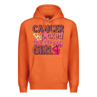 Carrot cancer picked the wrong girl Premium Hoodie - NancyCooperArtShop