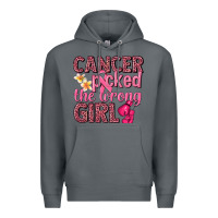 Rock cancer picked the wrong girl Premium Hoodie - NancyCooperArtShop