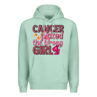 Seafoam cancer picked the wrong girl Premium Hoodie - NancyCooperArtShop