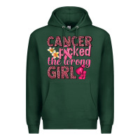 Sports Green cancer picked the wrong girl Premium Hoodie - NancyCooperArtShop