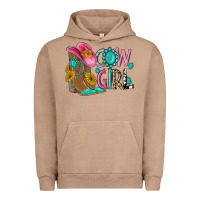 Pigment Burro cow girl western boots Urban Hoodie - MaliasSmallBusiness