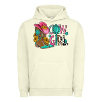 Pigment Pistachio cow girl western boots Urban Hoodie - MaliasSmallBusiness