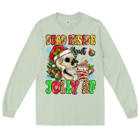 Matcha dead inside but jolly af Long Sleeve Tee - MaliasSmallBusiness