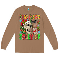 Toasted Coconut dead inside but jolly af Long Sleeve Tee - MaliasSmallBusiness