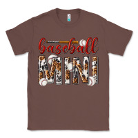 Chestnut baseball mini with leopard Classic Tee - texasbilliewilder